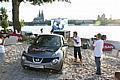 Nissans JUKE hat seine ersten Auftritte vor deutschem Publikum u.a. auf Beachpartys. Foto: Nissan/Auto-Reporter.NET